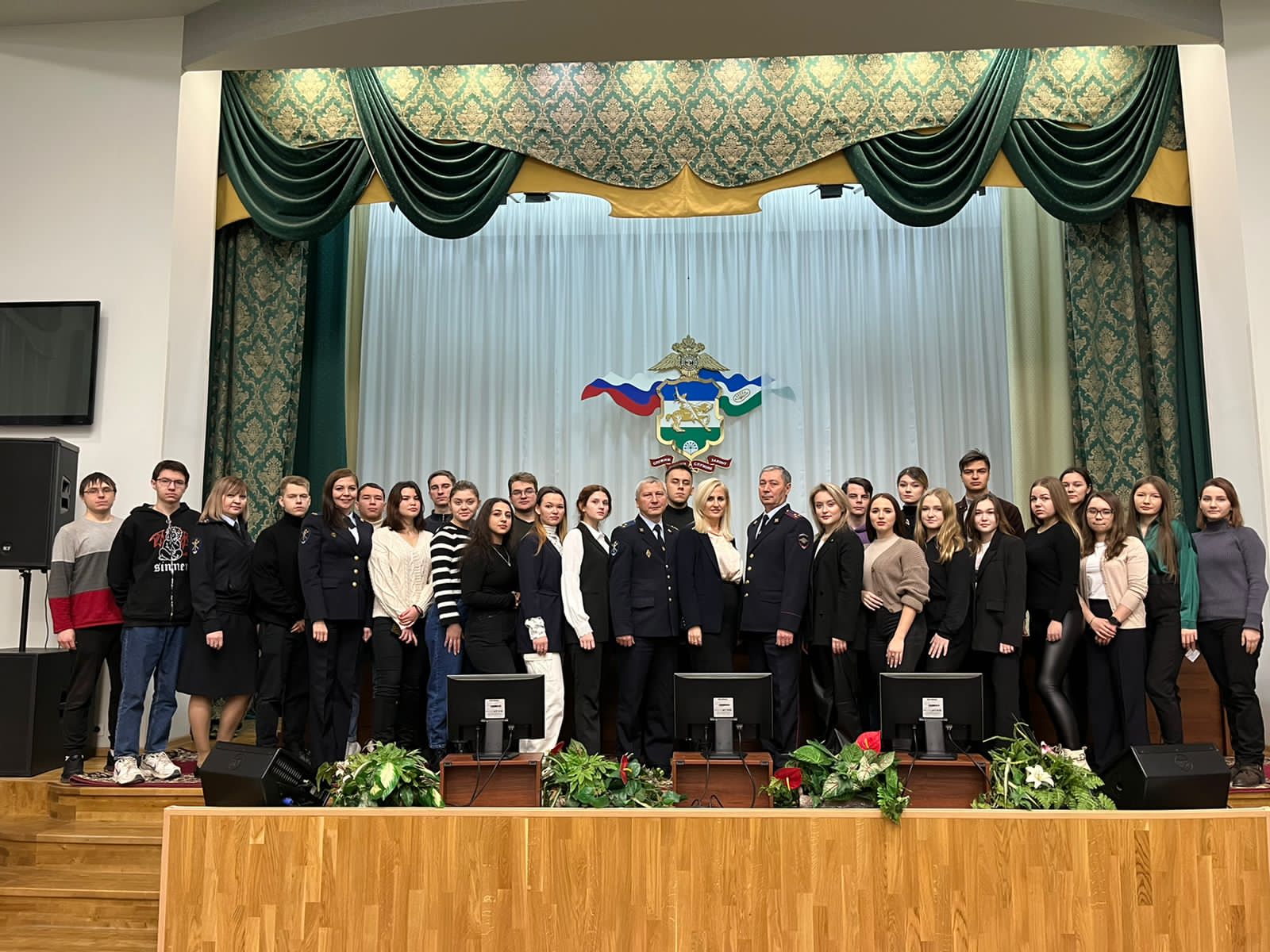  Студенты БАГСУ при Главе РБ посетили МВД России по РБ
