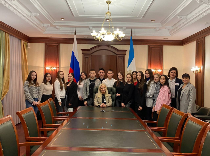 Студенты БАГСУ при Главе РБ посетили Приёмную Президента Российской Федерации в Республике Башкортостан